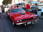 Red Plymouth Barracuda